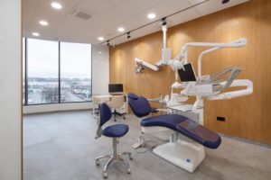Möbel für eine Zahnarztpraxis